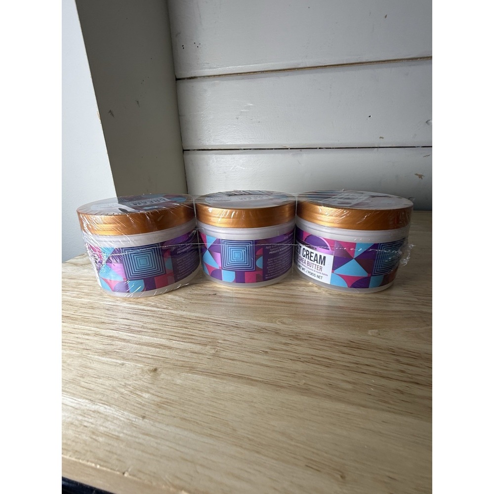 3 X Tree Hut Sweet Cream Whipped Shea Body Butter Lightweight  Hydrating 8.4 Oz